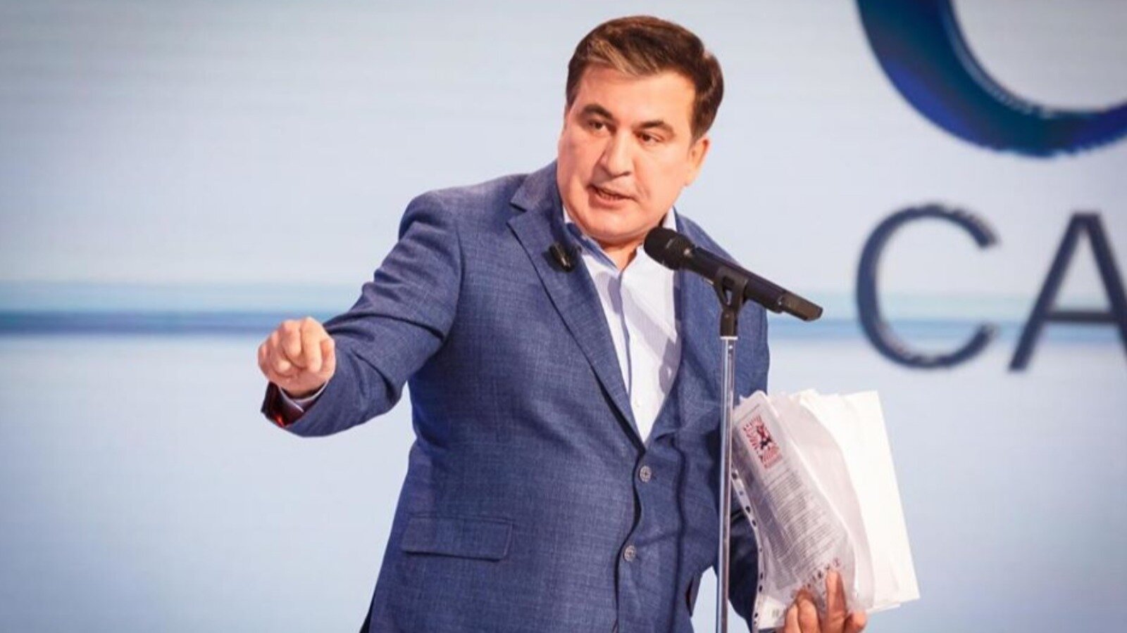 Саакашвили об отношениях Украины и России: "Я абсолютный сторонник мира с Москвой"