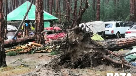 Трагедия в палаточном городке на озере Маслеево: подробности стихии в Красноярском крае