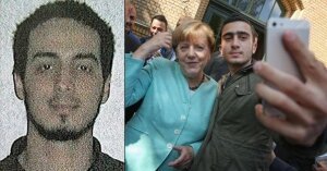 ангела меркель, селфи, террорист, брюссель 