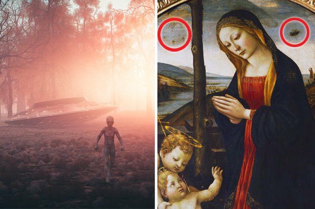 Средневековый шедевр поразил фанатов НЛО: внеземная цивилизация на картине во Флоренции