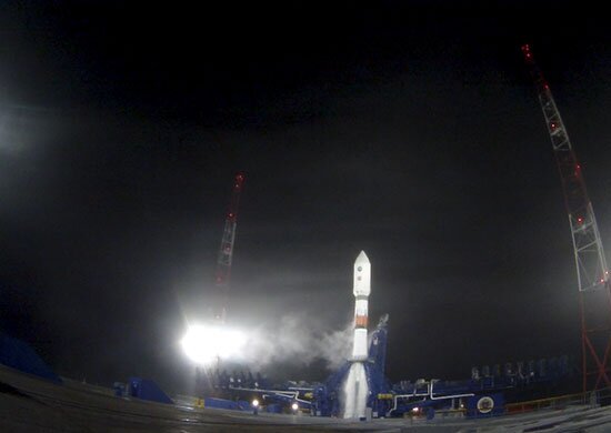 ​С космодрома в Плесецке стартовала ракета "Союз-2.1б" - кадры