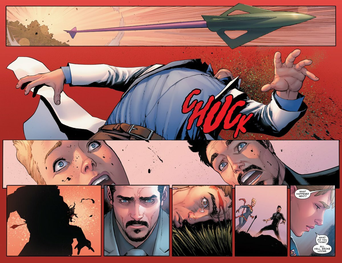 ​В новом выпуске комиксов "Гражданская война II" погибает известный супергерой из вселенной Marvel