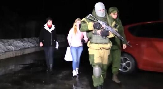 Савченко в сопровождении вооруженных силовиков ДНР: кадры визита нардепа в Макеевку