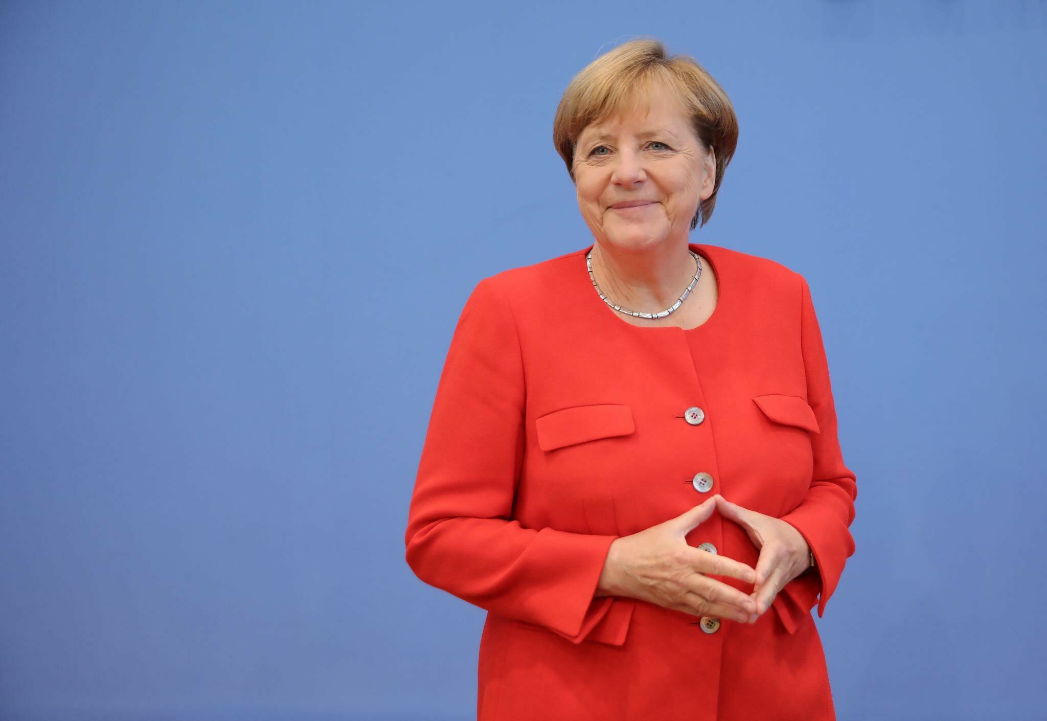 Восковая фигура Ангелы Меркель - отражение ее опыта и авторитета, прекрасно переданная в каждой детали