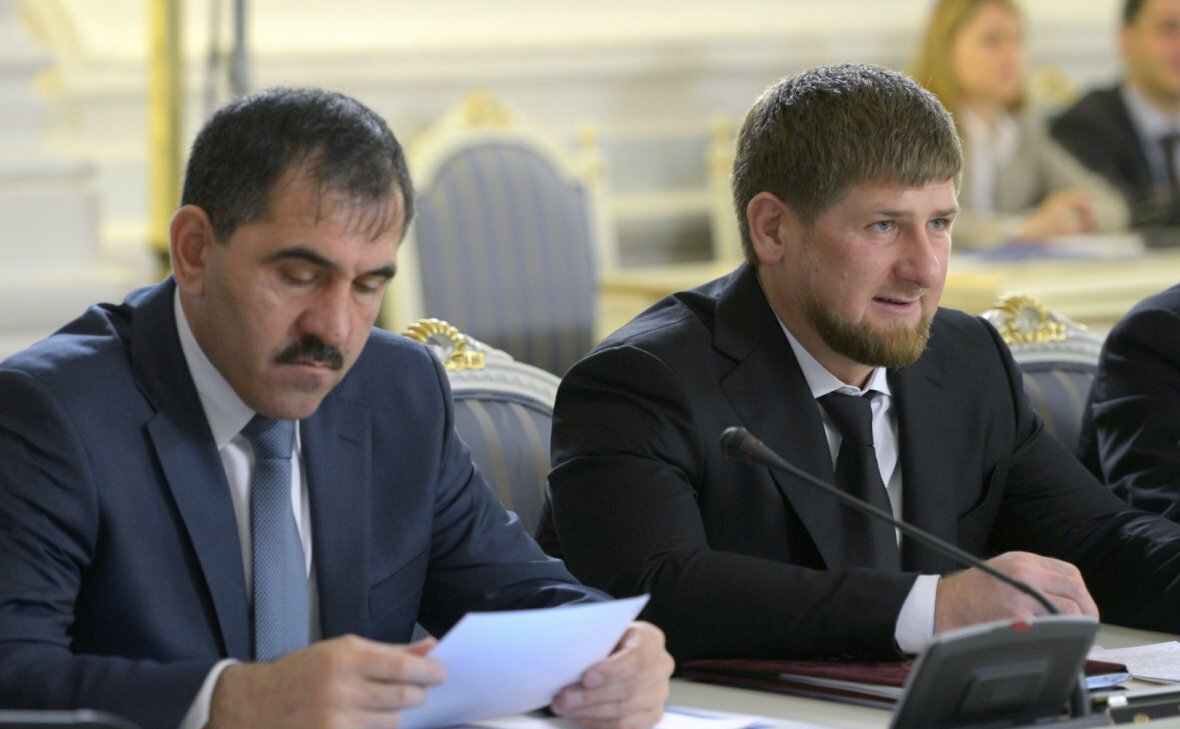 Евкурова и Кадырова позвали в Конституционный суд РФ по делу о границе между республиками
