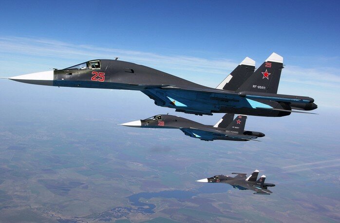 Сеть взорвали кадры уникальных боевых маневров Су-30СМ на скорости 600 км/ч