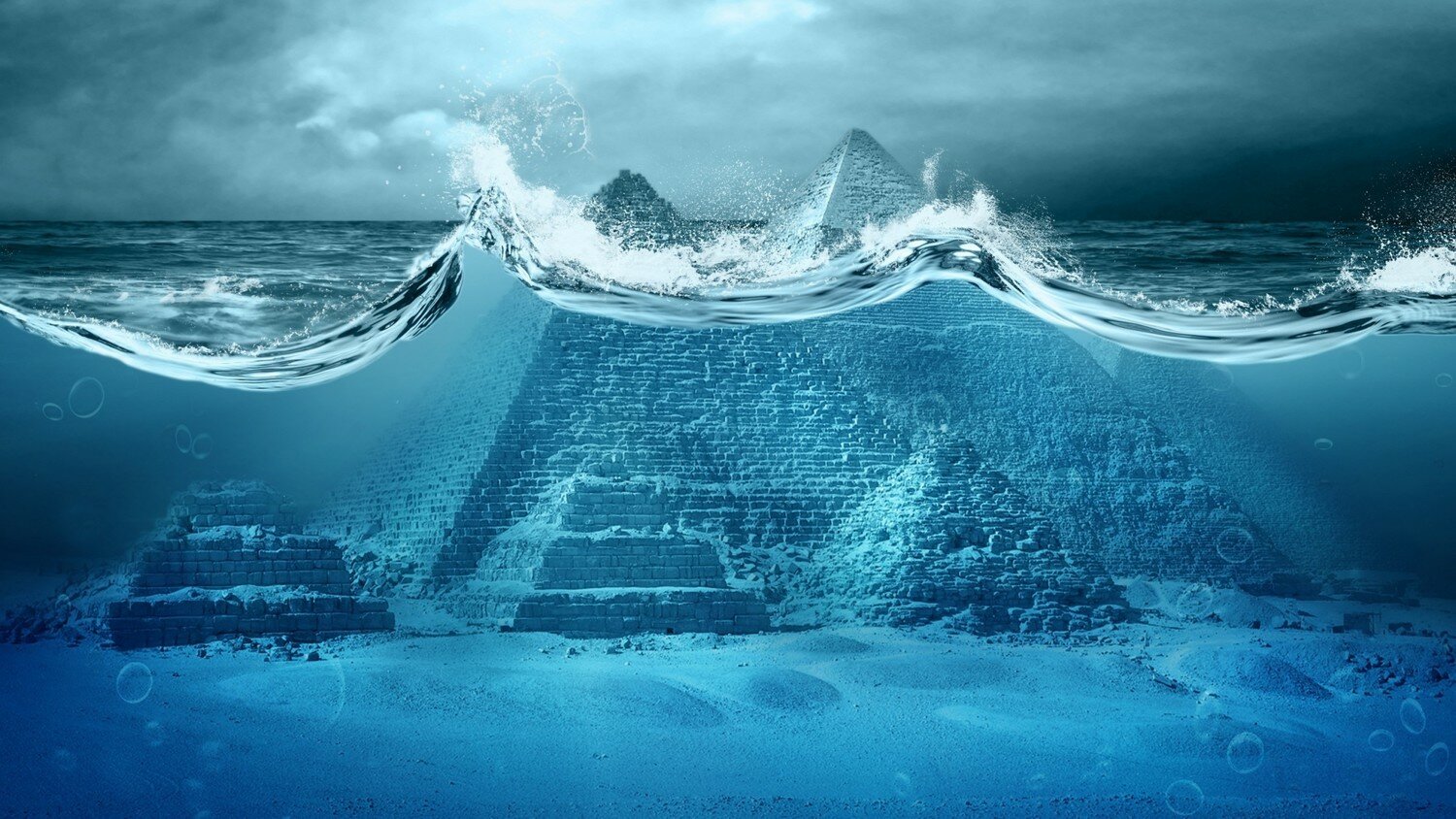 Удивительное заявление уфологов: у побережья Флориды найдены две огромные подводные пирамиды 
