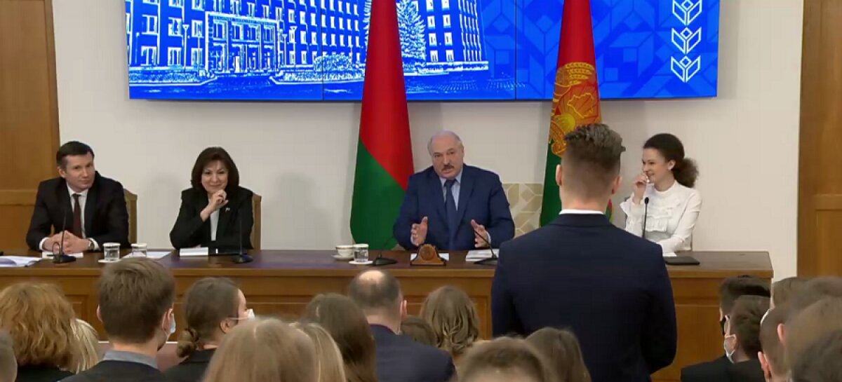 Лукашенко задал главный вопрос студенту, желающему стать президентом