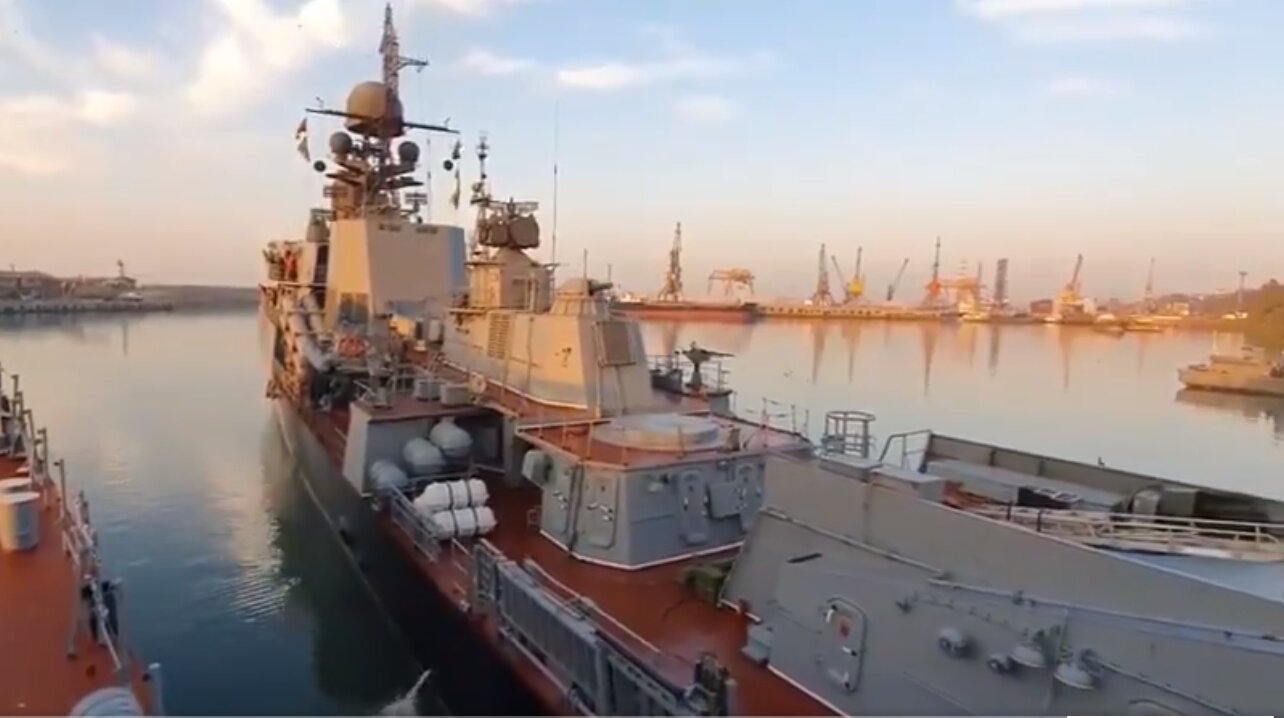 В Каспийском море стартовали военные учения с участием 6 российский кораблей