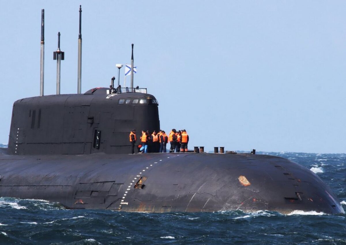 Остановка российской атомной подлодки "Орел" в датских водах вызвала реакцию "Дианы"