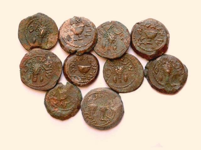 В Иерусалиме найден уникальный клад монет времен Иудейского восстания 