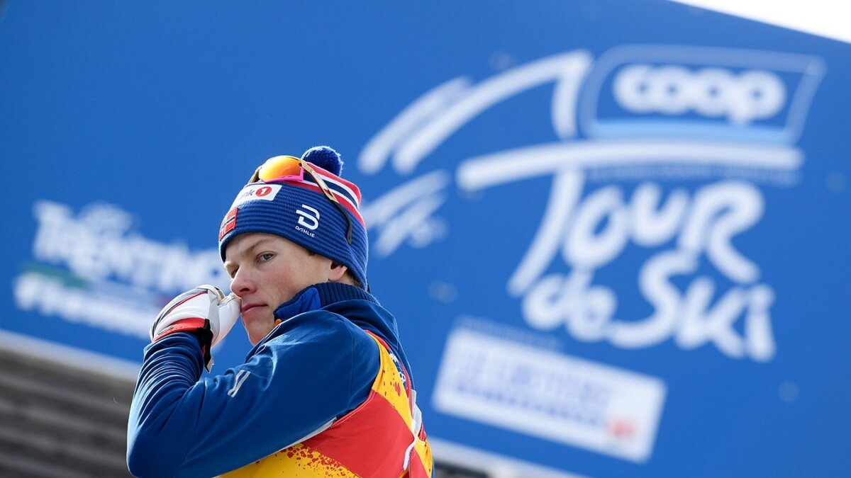 ​Норвежский лыжник Клебо прокомментировал инцидент с Большуновым, намекнув на юмор