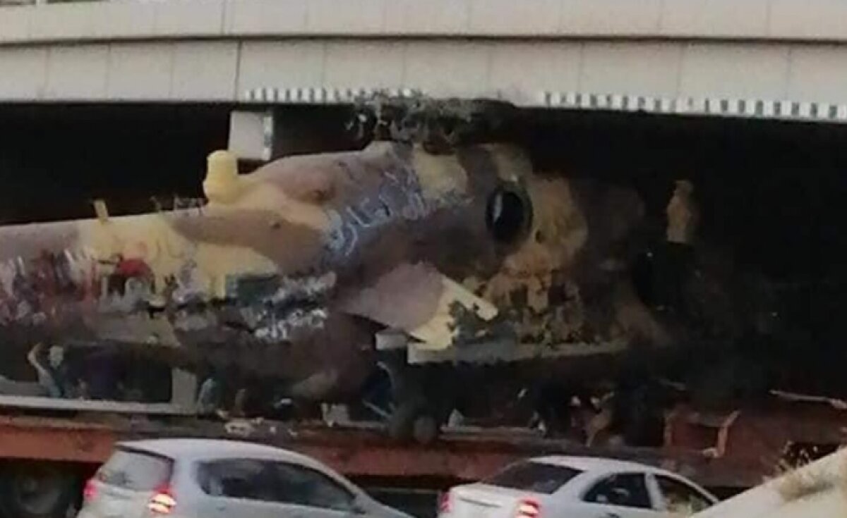Захваченный у армии Хафтара Ми-35 протаранил мост и развалился 