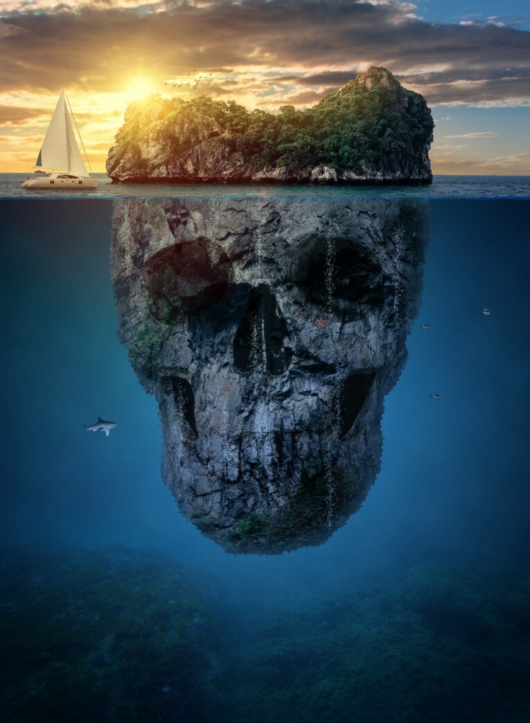 Суматра остров черепа