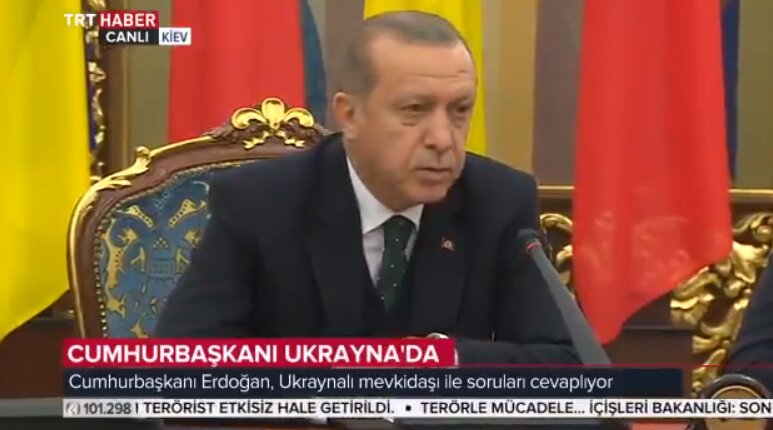 "Мы не какое-то племя", - Эрдоган во время визита в Киев жестко осадил США. Кадры 