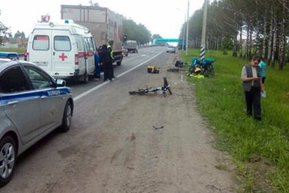 В Чувашии грузовик протаранил группу спортсменов, участвовавших в велопробеге