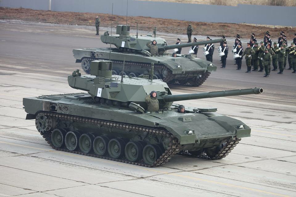 США рассказали о "проблемах" революционного танка Т-14 "Армата"