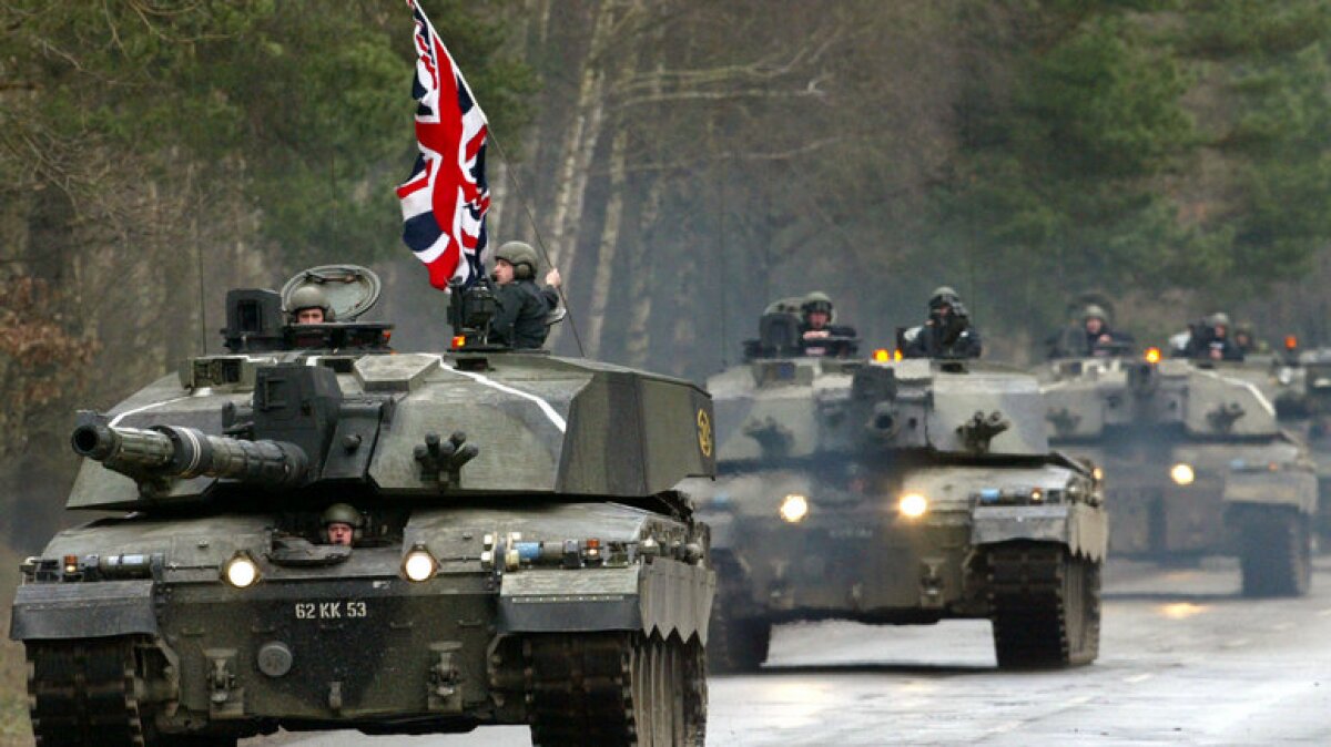 Британская армия собралась в Германию