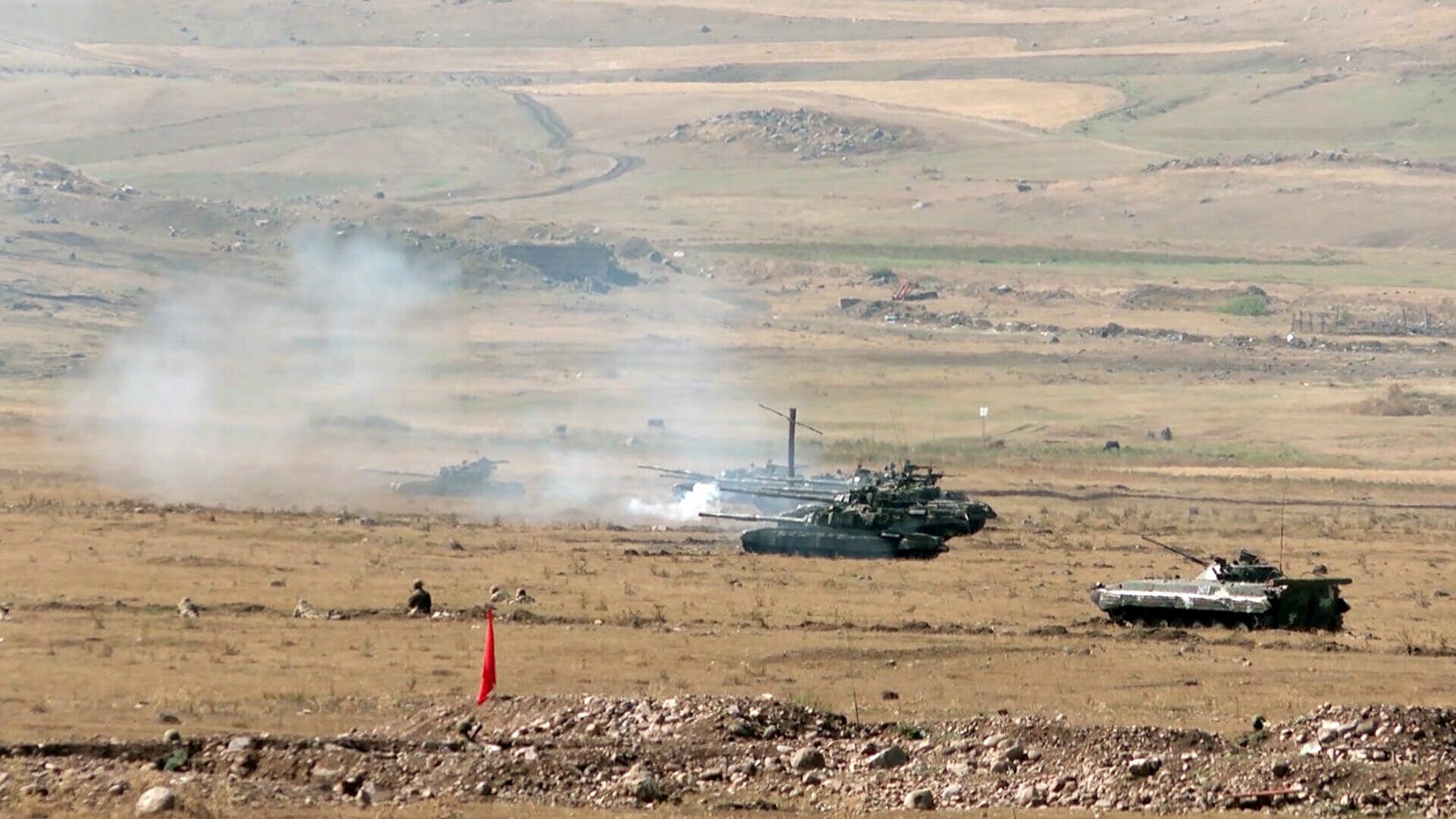 Армия Азербайджана зафиксировала на видео пресечение атаки армян в Карабахе