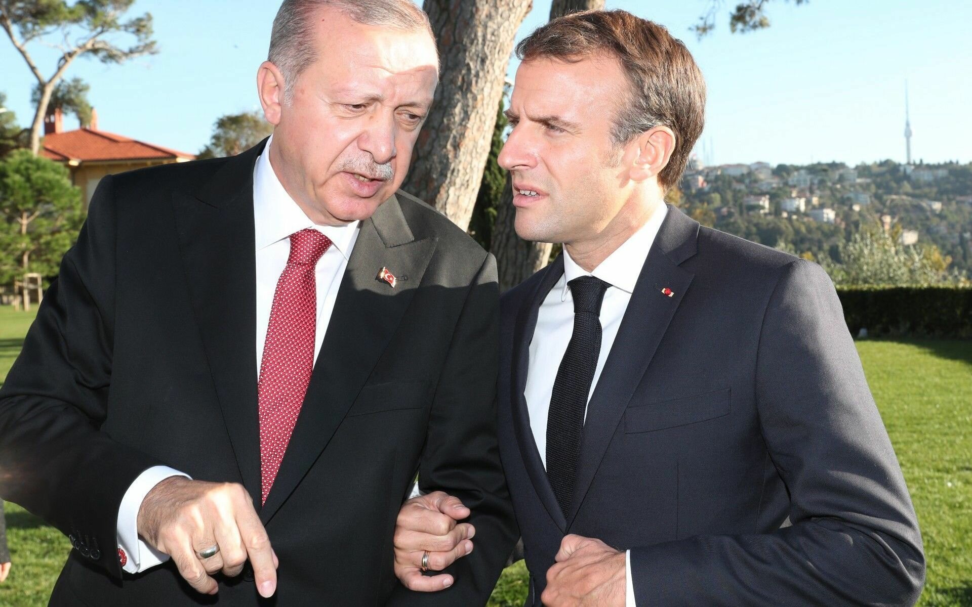 Макрон трогательно протянул руку дружбы Эрдогану