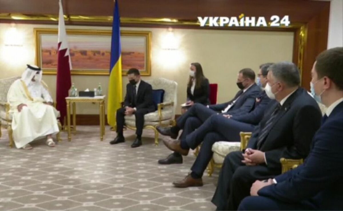 ​Украинская делегация в Катаре трижды опозорилась, нарушив этикет