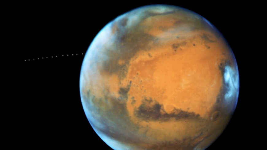 Очередное открытие на Марсе: на Красной планете нашли голову дракона 