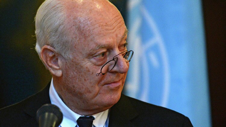 ​Спецпосланник ООН по Сирии Стаффан де Мистура выразил соболезнования в связи с кончиной Чуркина, назвав его своим хорошим другом