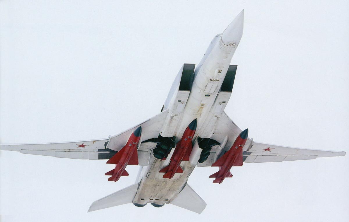 Испытательные стрельбы "убийцами авианосцев" провел Ту-22М3