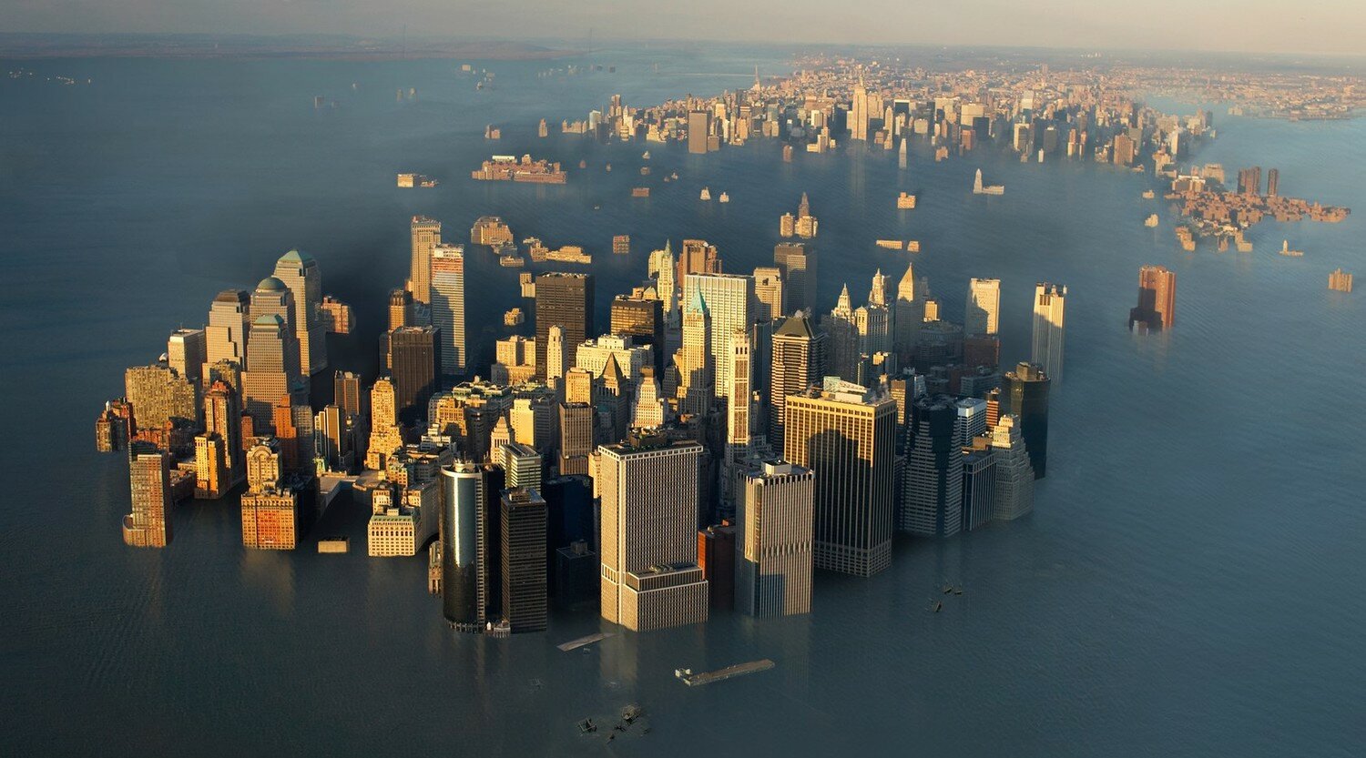 Уровень мирового океана был. Нью Йорк 2050. Затопленный Нью Йорк. Глобальное потепление потоп Нью Йорк. Повышение уровня мирового океана.