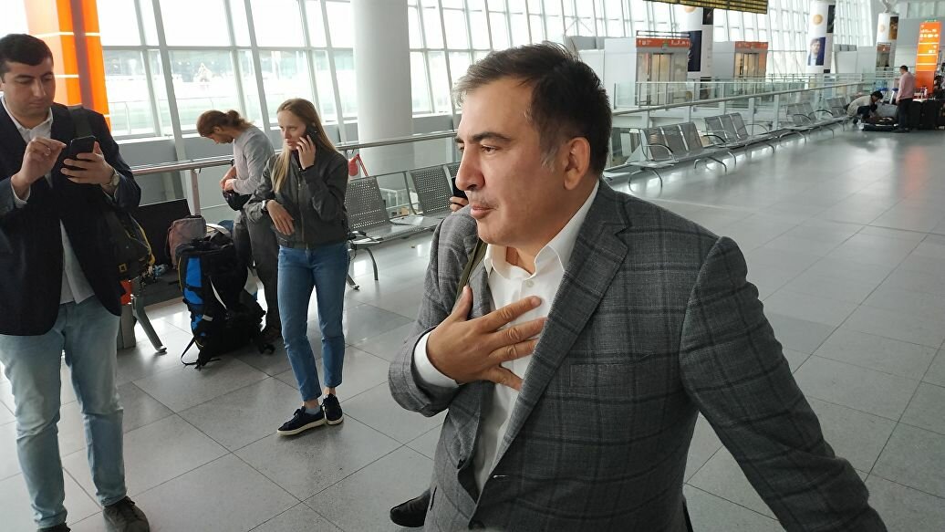 Прилетевший на Украину Саакашвили раскрыл цель своего возвращения