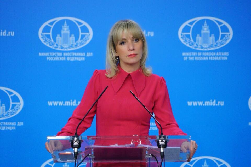 Захарова объяснила, на чем администрация Порошенко выстраивает свою политику