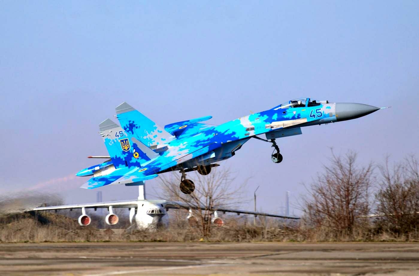 Су-27уб ВВС Украины