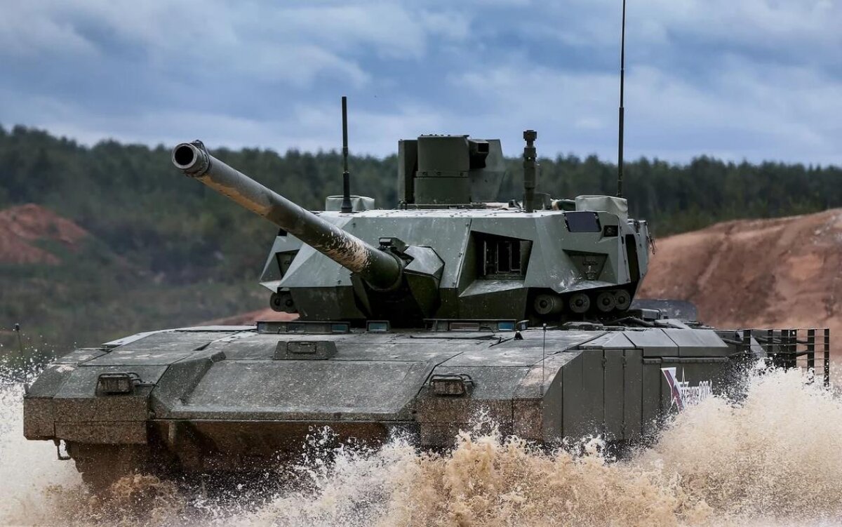 Раскрыто уникальное применение танка Т-14 "Армата" на поле боя 
