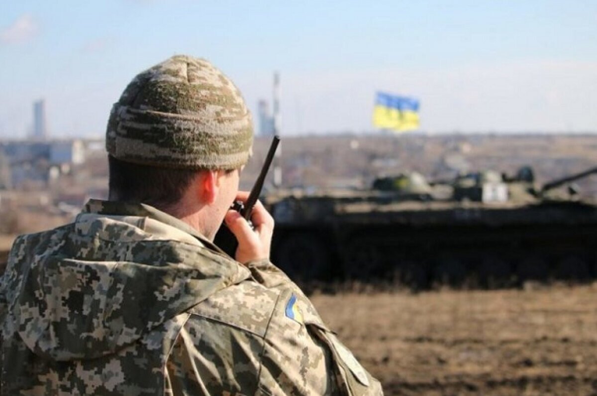 Украина, Донбасс, Юго-Восток, Вооруженный конфликт, Взрыв, Миномет, Солдаты, Нарушение
