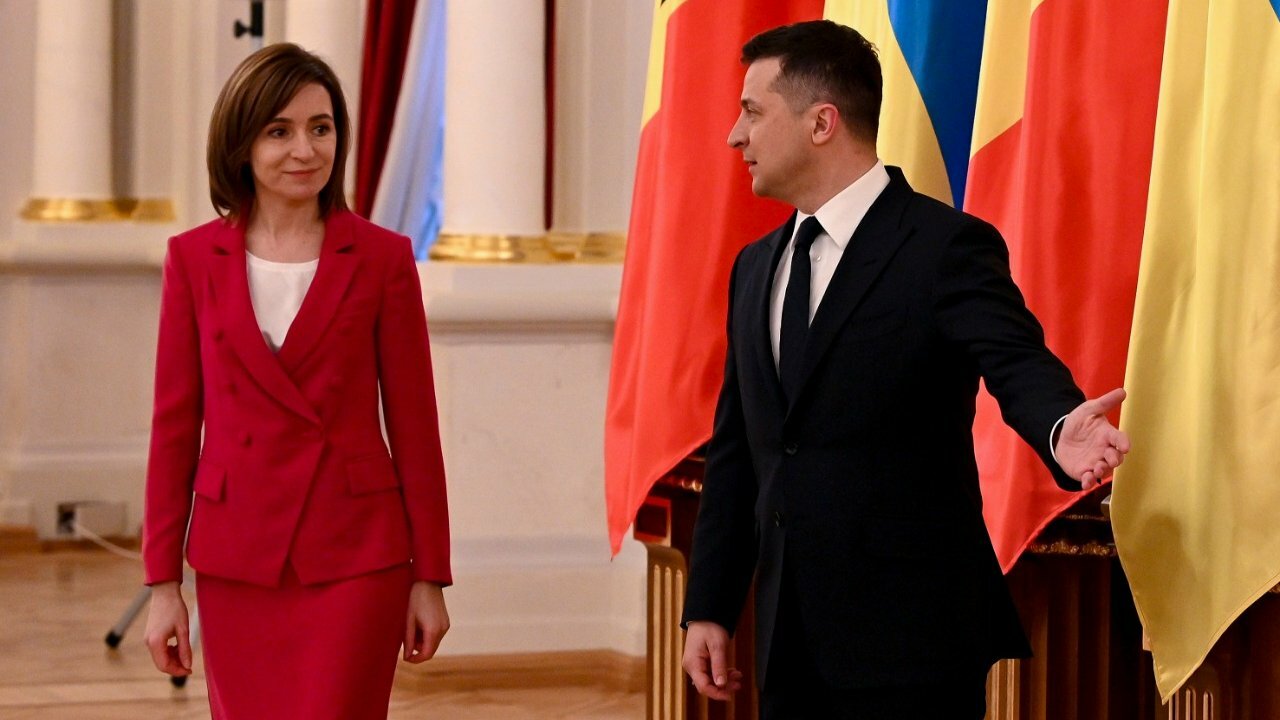 ​Зеленский похвалил Санду из-за ее позиции по Украине и Крыму
