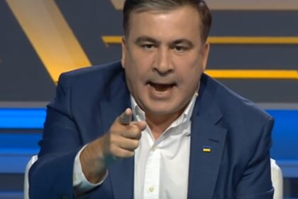 саакашвили, ляшко, телеканал наш, спор, скандал, видео, политика, новости украины