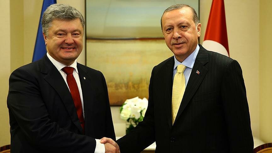 Турецкие СМИ: визит Эрдогана к Порошенко выведет отношения двух стран на новый уровень 