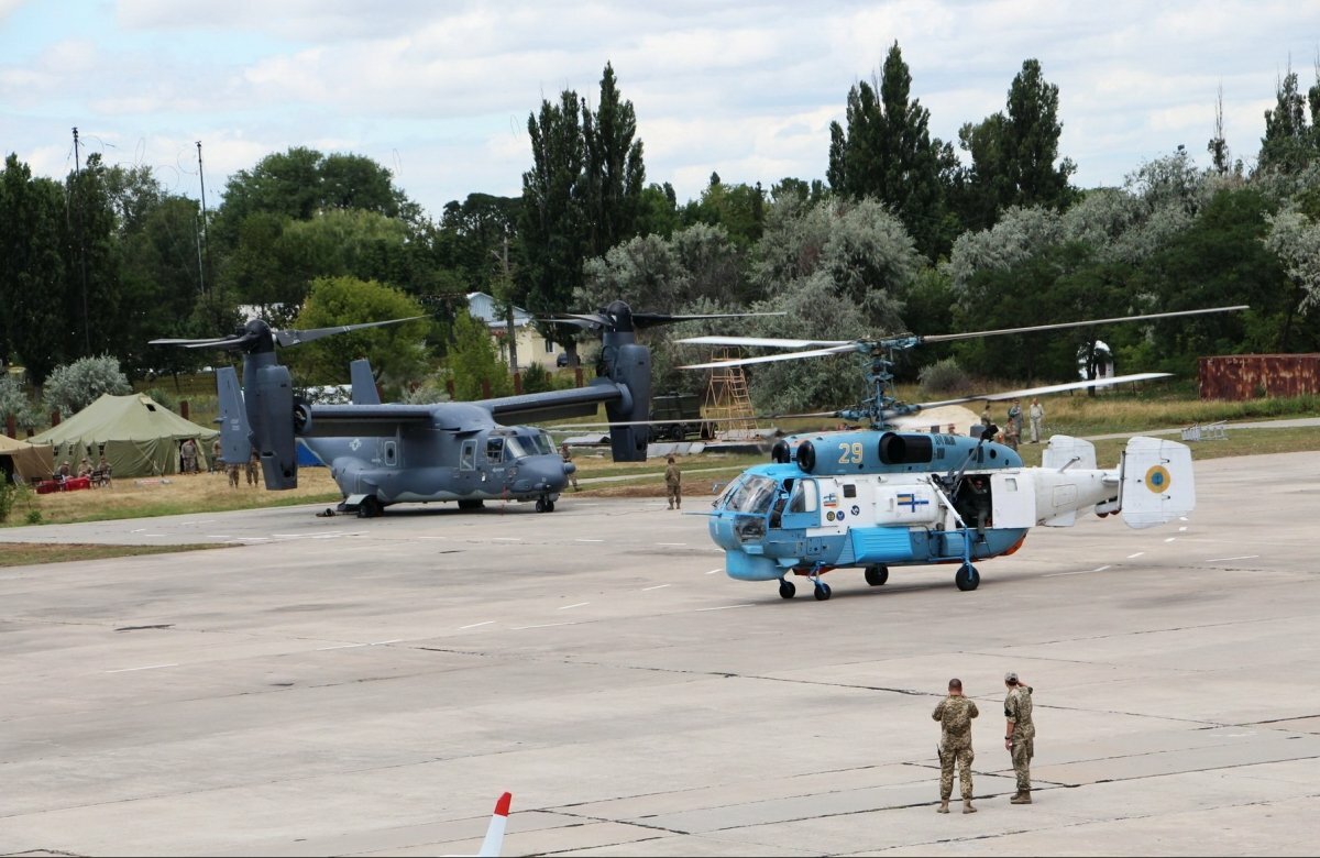 Украинская авиация отрабатывала тактические и боевые маневры вместе с самолетами НАТО - кадры