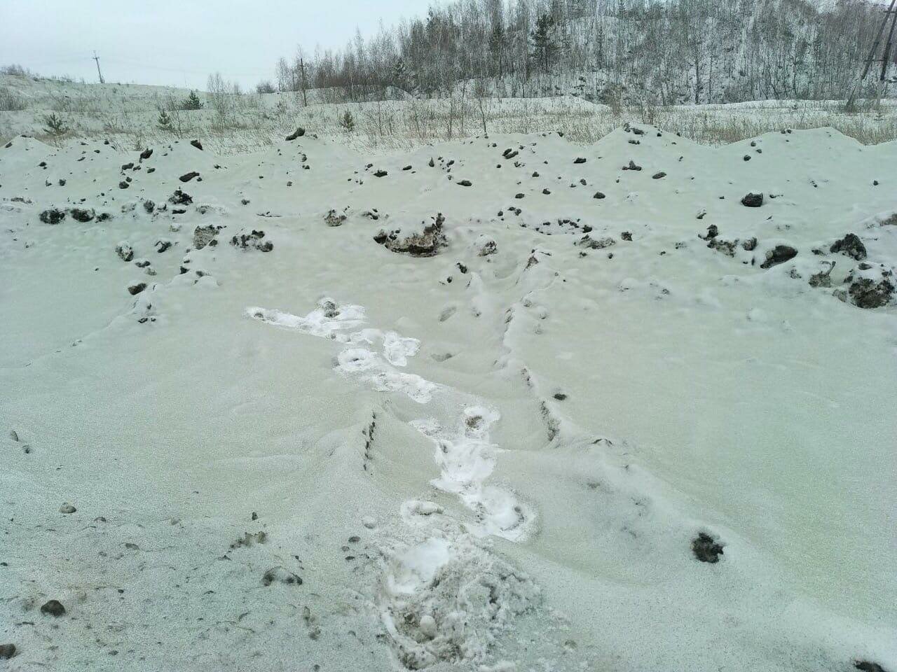 Зеленый снег выпал в Челябинске - власти сделали заявление