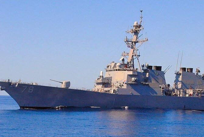 В Черном море вновь замечен американский эсминец USS Porter – подробности