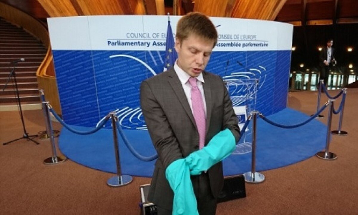 Украинский депутат Гончаренко устроил скандал в ПАСЕ из-за журналистов из России