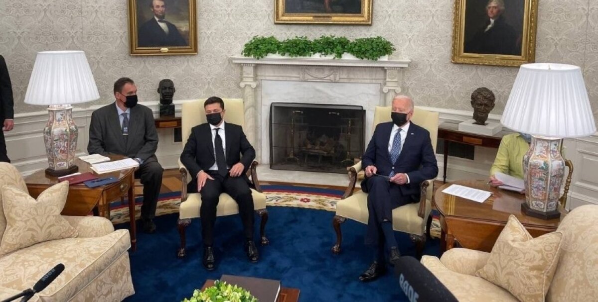 Встреча Байдена и Зеленского: президент США пообещал Украине 60 млн долларов на армию