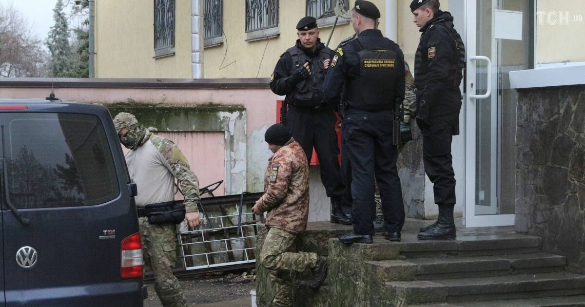 Украинские моряки, задержанные в Черном море, отказались предъявлять жалобы