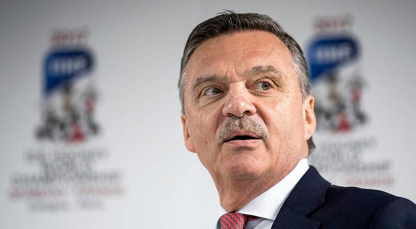 ​Президент IIHF озвучил свою позицию по ЧМ по хоккею в Белоруссии