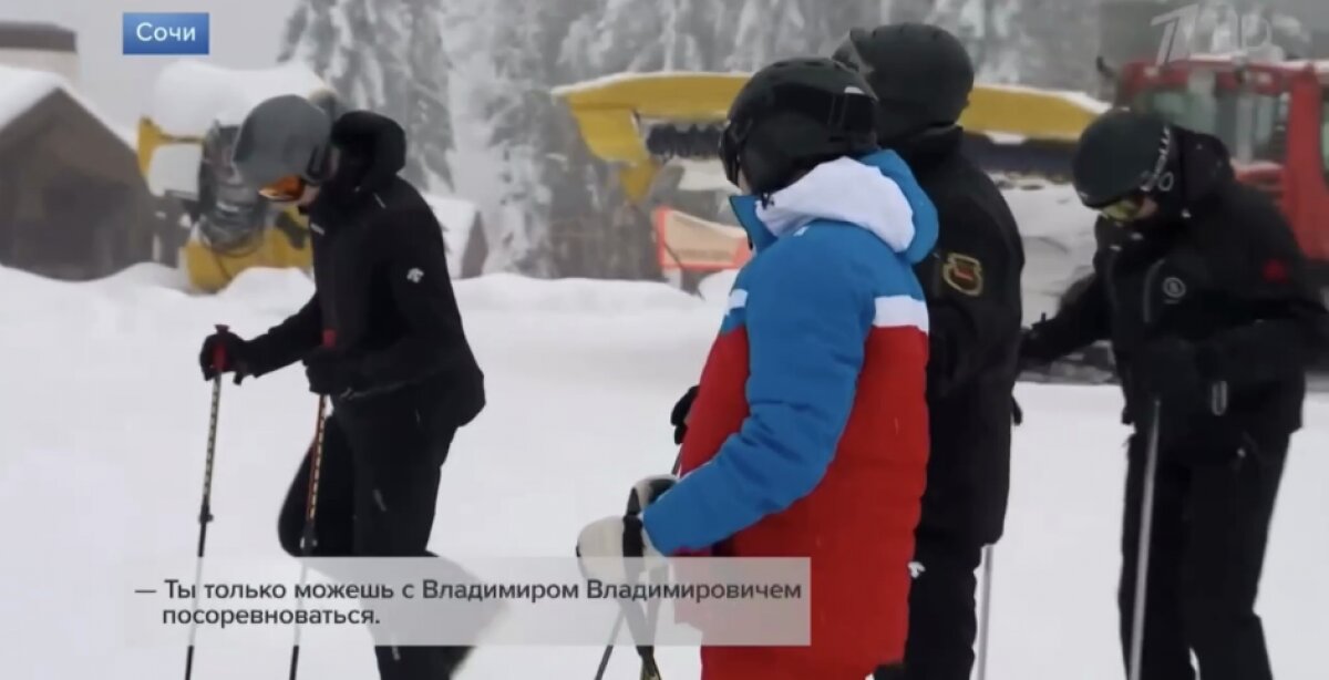 Лукашенко предложил сыну посоревноваться с Путиным на лыжах
