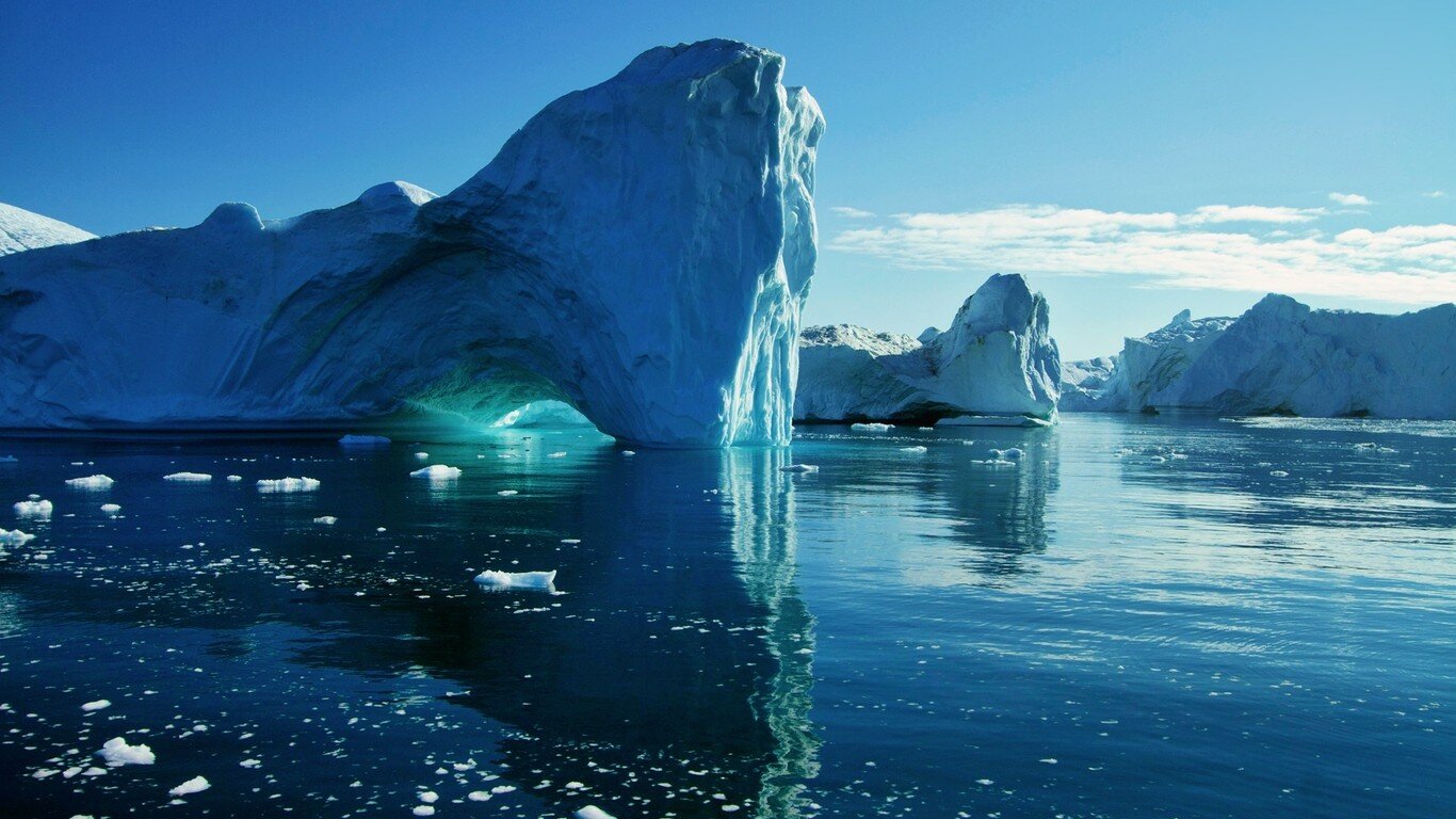 От ледника в Антарктиде откололся очередной фрагмент весом один триллион тонн 