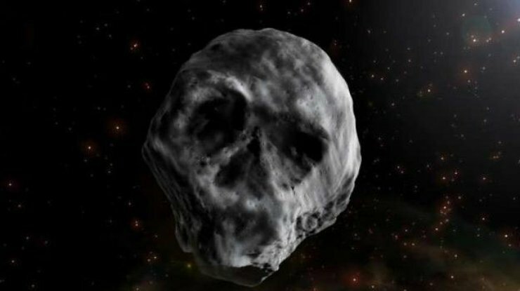 Ученые не поверили своим глазам: к Земле стремительно приближается астероид-череп - кадры