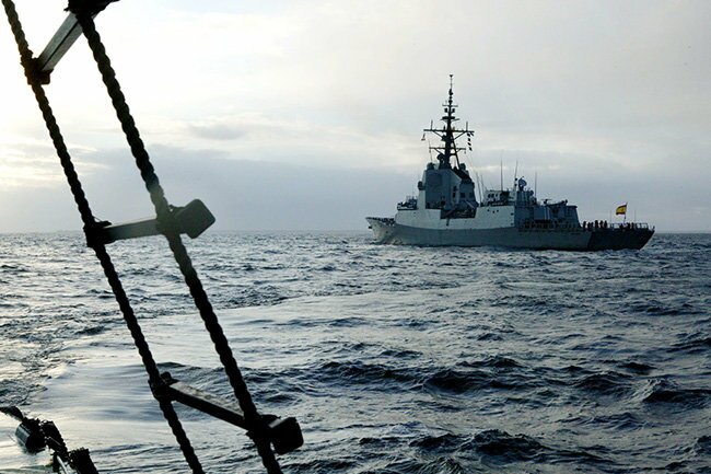 Еще одна корабельная группировка НАТО зашла в Балтийское море