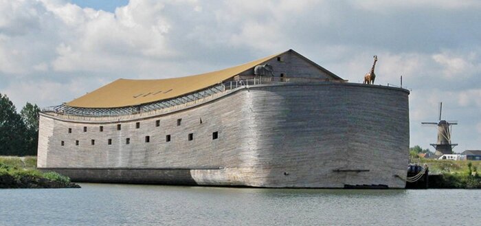 ​Сеть взорвали кадры настоящего Ноева ковчега, построенного в Нидерландах