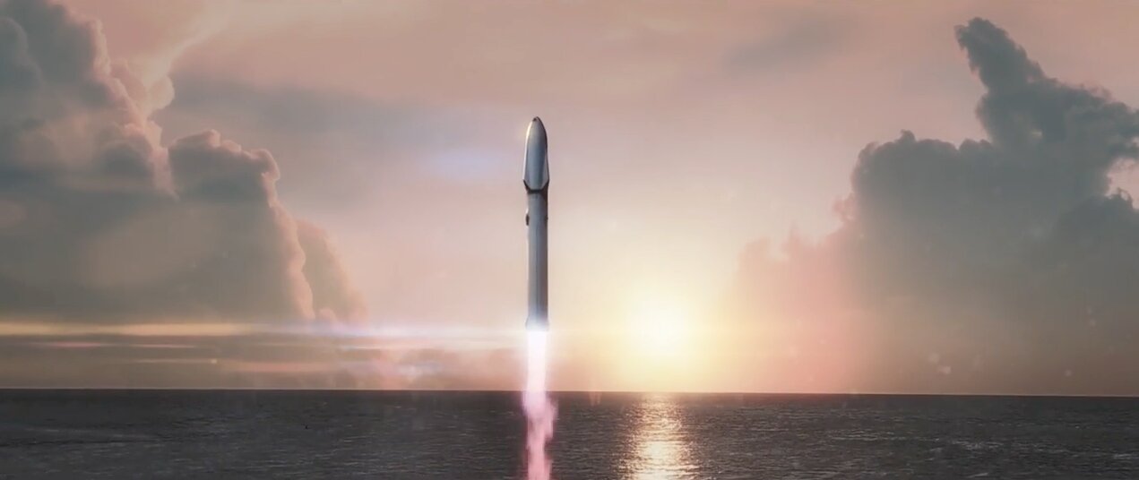Интернет взорвал проморолик, в котором был запечатлен межпланетный шаттл корпорации SpaceX 